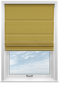 Lyra, Mustard - Roman Blind